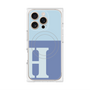プレミアムパネル with MagSafe［ オリジナル - initial two tone - H blue ］