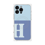 プレミアムパネル with MagSafe［ オリジナル - initial two tone - H blue ］