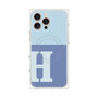 プレミアムパネル with MagSafe［ オリジナル - initial two tone - H blue ］