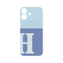 プレミアムパネル with MagSafe［ オリジナル - initial two tone - H blue ］