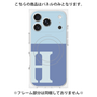 プレミアムパネル with MagSafe［ オリジナル - initial two tone - H blue ］