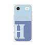プレミアムパネル with MagSafe［ オリジナル - initial two tone - H blue ］