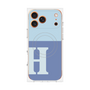 プレミアムパネル with MagSafe［ オリジナル - initial two tone - H blue ］