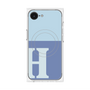 プレミアムパネル with MagSafe［ オリジナル - initial two tone - H blue ］