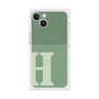 プレミアムパネル with MagSafe［ オリジナル - initial two tone - H green ］