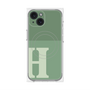 プレミアムパネル with MagSafe［ オリジナル - initial two tone - H green ］