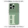 プレミアムパネル with MagSafe［ オリジナル - initial two tone - H green ］