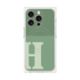 プレミアムパネル with MagSafe［ オリジナル - initial two tone - H green ］