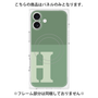 プレミアムパネル with MagSafe［ オリジナル - initial two tone - H green ］