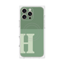 プレミアムパネル with MagSafe［ オリジナル - initial two tone - H green ］