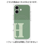 プレミアムパネル with MagSafe［ オリジナル - initial two tone - H green ］