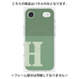 プレミアムパネル with MagSafe［ オリジナル - initial two tone - H green ］