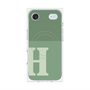 プレミアムパネル with MagSafe［ オリジナル - initial two tone - H green ］