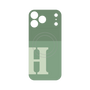 プレミアムパネル with MagSafe［ オリジナル - initial two tone - H green ］