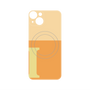 プレミアムパネル with MagSafe［ オリジナル - initial two tone - I orange ］