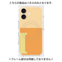 プレミアムパネル with MagSafe［ オリジナル - initial two tone - I orange ］