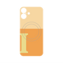 プレミアムパネル with MagSafe［ オリジナル - initial two tone - I orange ］