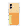 プレミアムパネル with MagSafe［ オリジナル - initial two tone - I orange ］