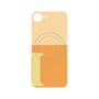 プレミアムパネル with MagSafe［ オリジナル - initial two tone - I orange ］