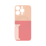 プレミアムパネル with MagSafe［ オリジナル - initial two tone - I pink ］