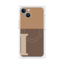 プレミアムパネル with MagSafe［ オリジナル - initial two tone - I brown ］