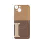 プレミアムパネル with MagSafe［ オリジナル - initial two tone - I brown ］