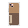 プレミアムパネル with MagSafe［ オリジナル - initial two tone - I brown ］