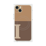 プレミアムパネル with MagSafe［ オリジナル - initial two tone - I brown ］