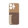 プレミアムパネル with MagSafe［ オリジナル - initial two tone - I brown ］