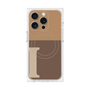 プレミアムパネル with MagSafe［ オリジナル - initial two tone - I brown ］