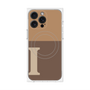 プレミアムパネル with MagSafe［ オリジナル - initial two tone - I brown ］