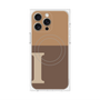 プレミアムパネル with MagSafe［ オリジナル - initial two tone - I brown ］