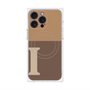 プレミアムパネル with MagSafe［ オリジナル - initial two tone - I brown ］