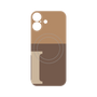 プレミアムパネル with MagSafe［ オリジナル - initial two tone - I brown ］