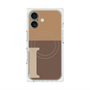 プレミアムパネル with MagSafe［ オリジナル - initial two tone - I brown ］