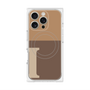 プレミアムパネル with MagSafe［ オリジナル - initial two tone - I brown ］