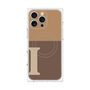 プレミアムパネル with MagSafe［ オリジナル - initial two tone - I brown ］