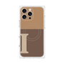 プレミアムパネル with MagSafe［ オリジナル - initial two tone - I brown ］