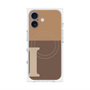 プレミアムパネル with MagSafe［ オリジナル - initial two tone - I brown ］
