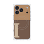 プレミアムパネル with MagSafe［ オリジナル - initial two tone - I brown ］
