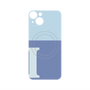 プレミアムパネル with MagSafe［ オリジナル - initial two tone - I blue ］