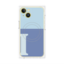 プレミアムパネル with MagSafe［ オリジナル - initial two tone - I blue ］