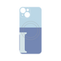 プレミアムパネル with MagSafe［ オリジナル - initial two tone - I blue ］