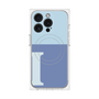 プレミアムパネル with MagSafe［ オリジナル - initial two tone - I blue ］