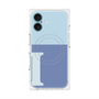 プレミアムパネル with MagSafe［ オリジナル - initial two tone - I blue ］
