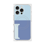 プレミアムパネル with MagSafe［ オリジナル - initial two tone - I blue ］
