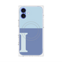 プレミアムパネル with MagSafe［ オリジナル - initial two tone - I blue ］