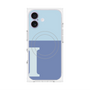 プレミアムパネル with MagSafe［ オリジナル - initial two tone - I blue ］