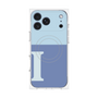 プレミアムパネル with MagSafe［ オリジナル - initial two tone - I blue ］