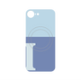 プレミアムパネル with MagSafe［ オリジナル - initial two tone - I blue ］